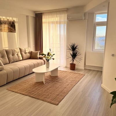 Rental of a spacious 1-room apartment, 40 m², Bucharest, Romania